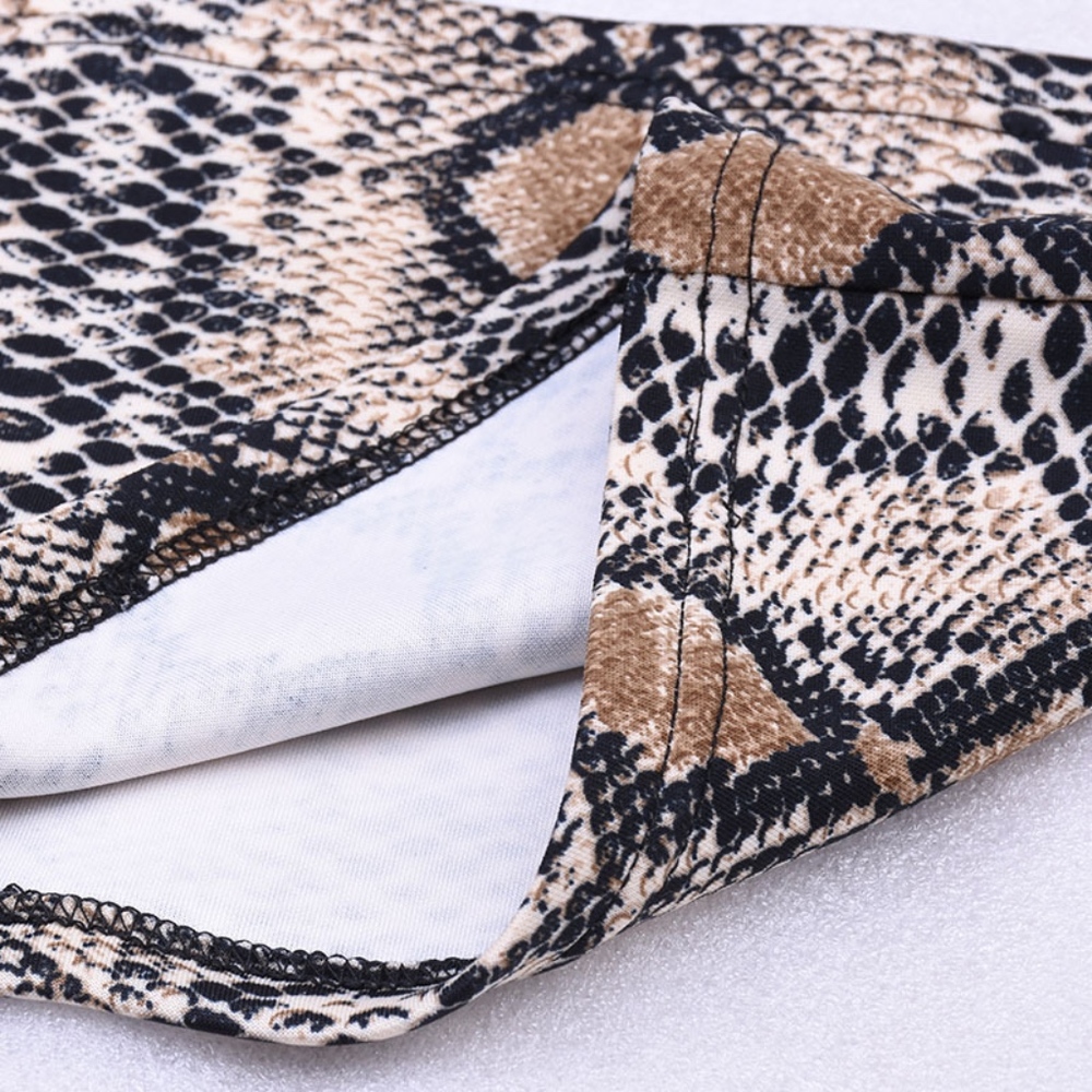 NEW! Snake-Skin Bandeau Crop Top! - Picture 2 of 4